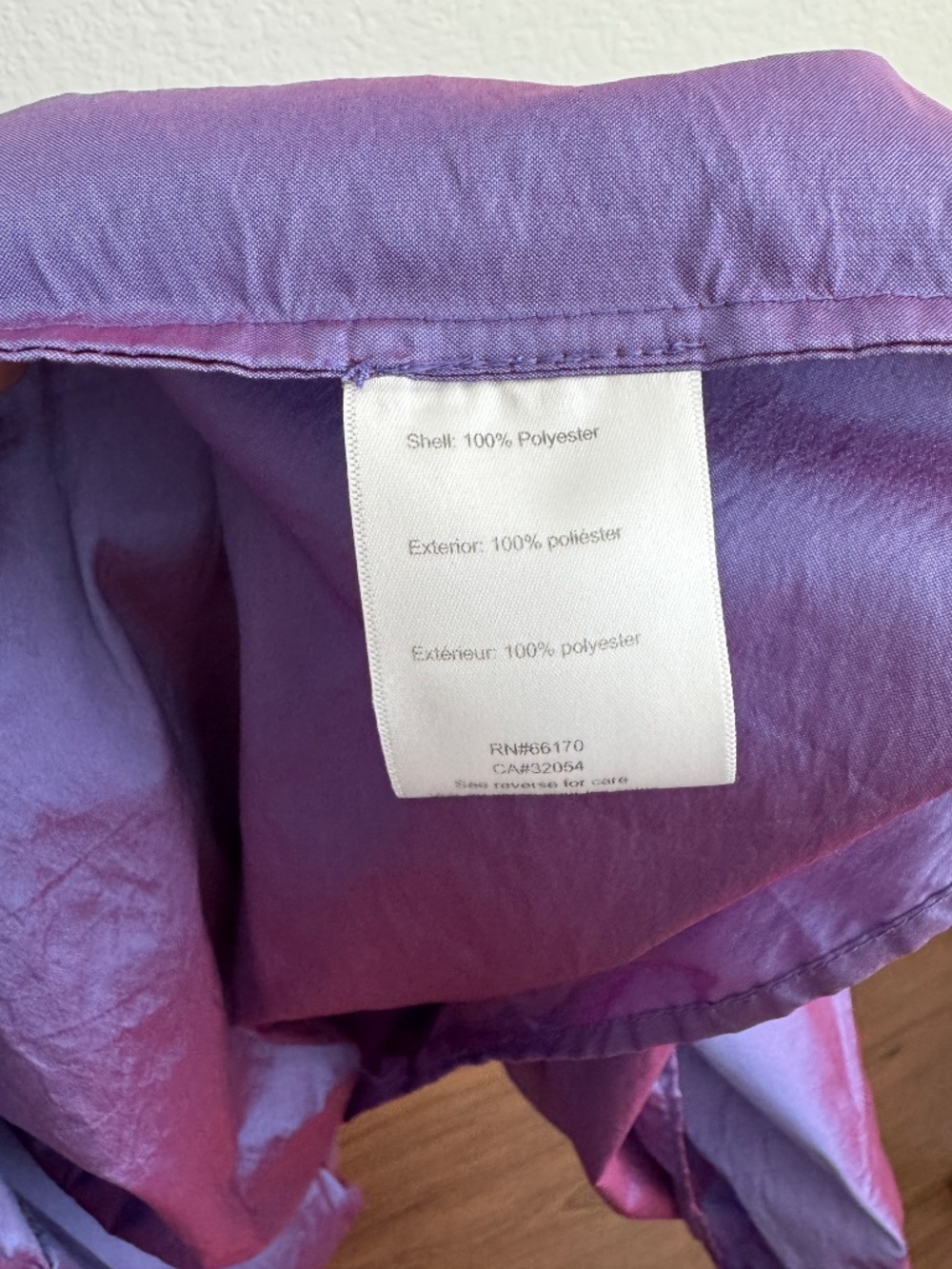 Anthropologie Bloni Tiered Shine Dress Purple Taffeta Party Dress Size XL - Picture 11 of 15